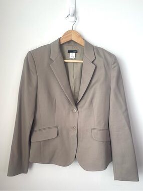 J. Crew Tan 100% wool Blazer size 4